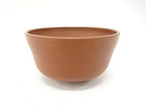 作家物　朱泥　茶碗(保護箱付)